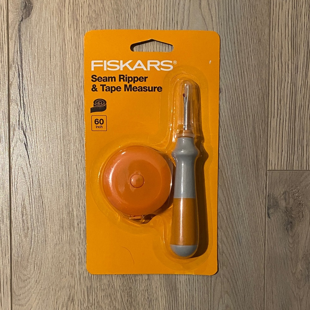 3/$20 Fiskars Seam Ripper & Tape Measure Set